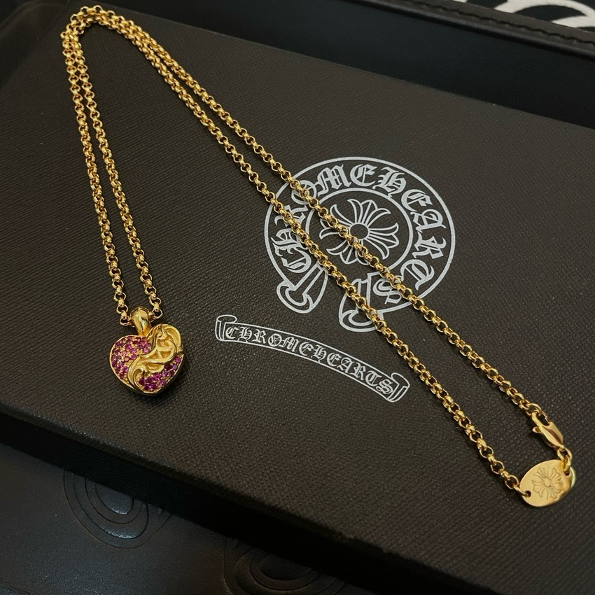 Chrome Heart Necklace-016