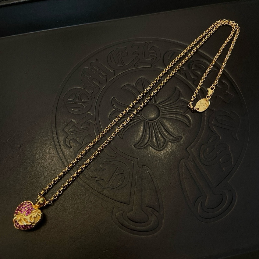 Chrome Heart Necklace-016