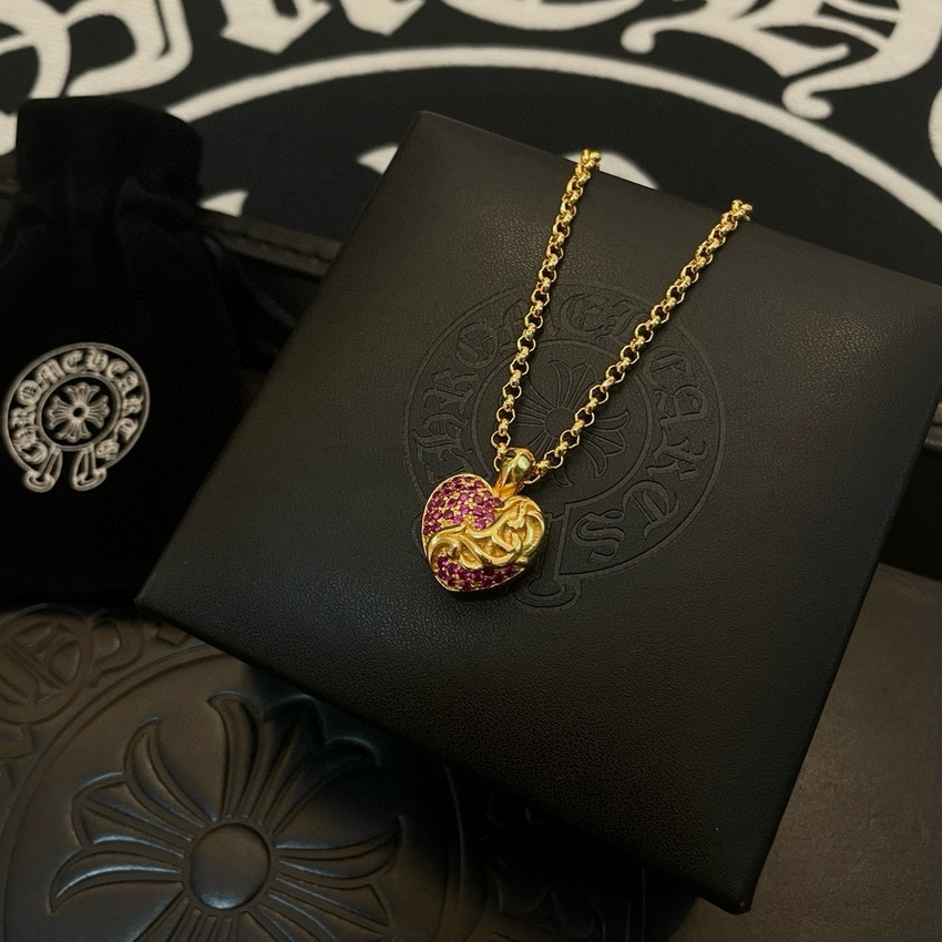 Chrome Heart Necklace-016