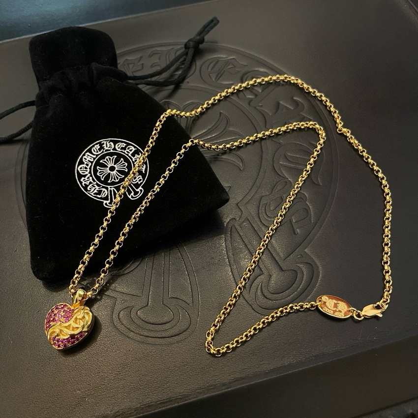 Chrome Heart Necklace-016