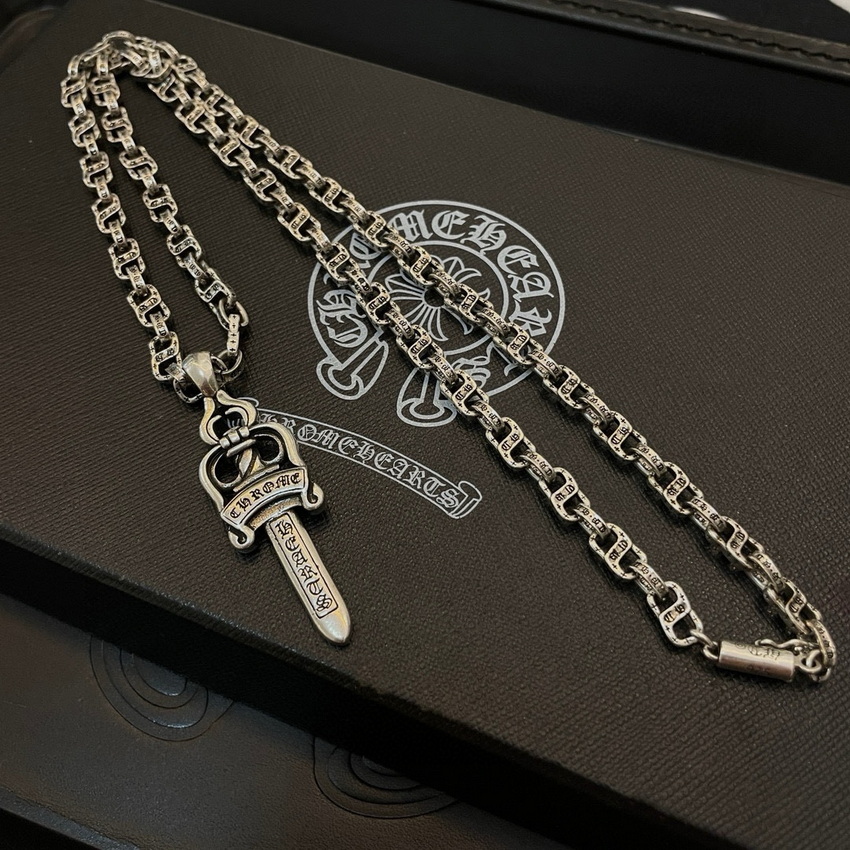 Chrome Heart Necklace-071