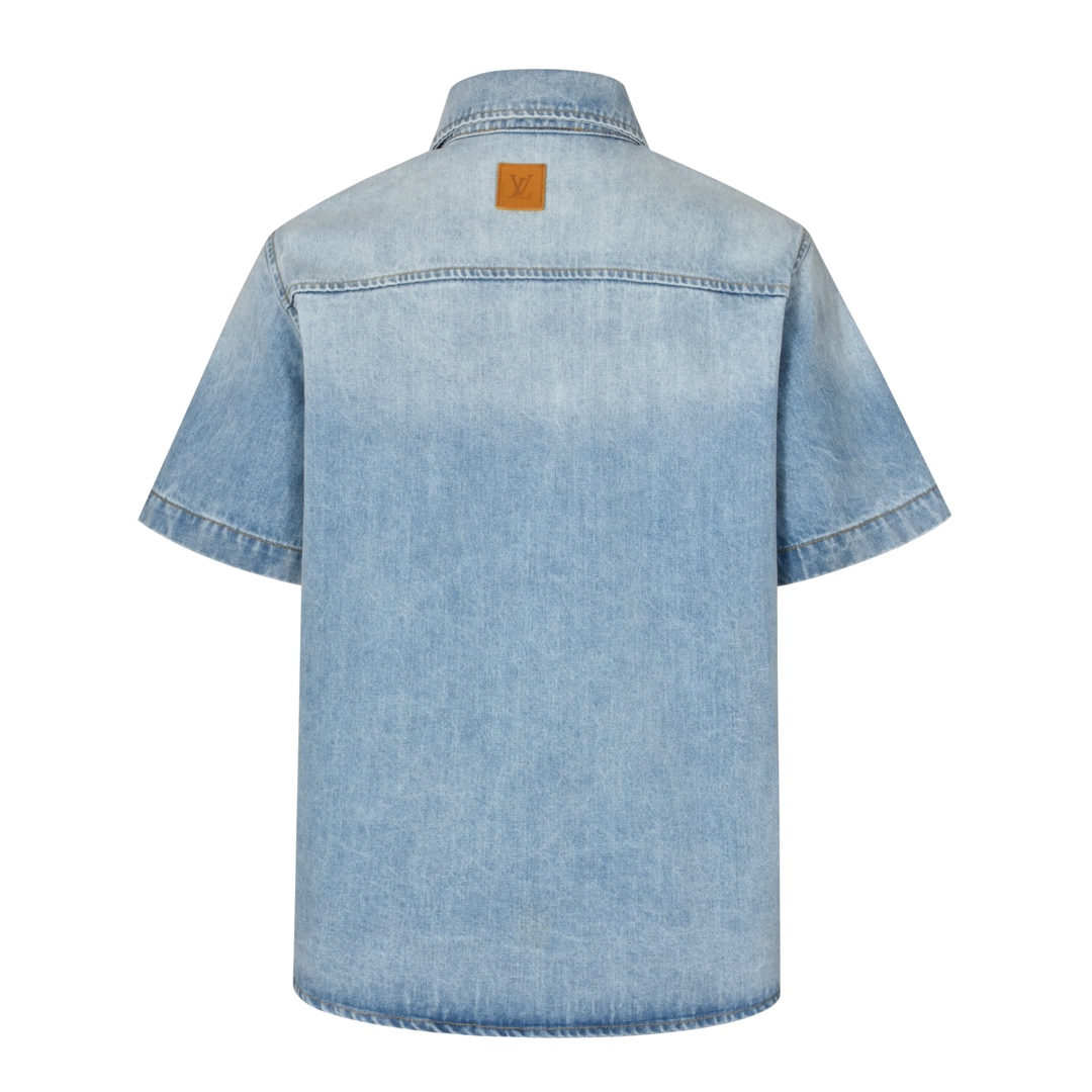 LV short shirt(AAA)-174